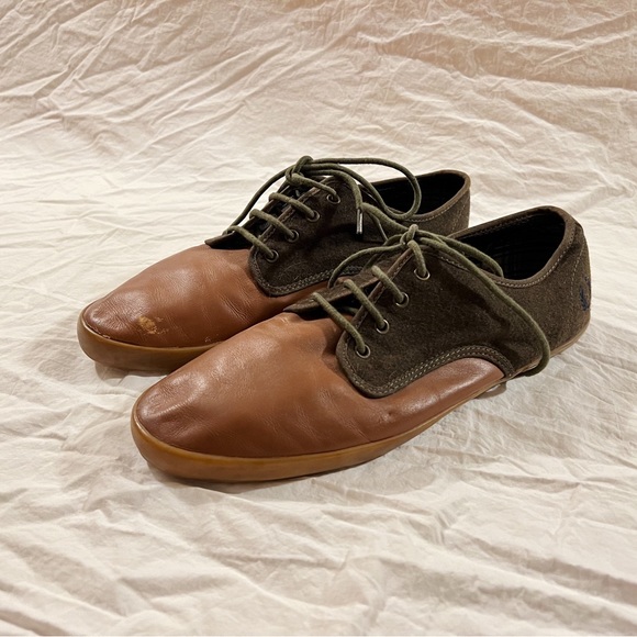 Fred Perry Men’s Oxford Shoes Size 12 - Picture 2 of 7